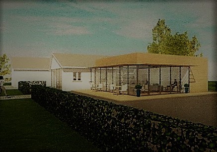 Entwurf Anbau Terrassengarten Schwarzburg