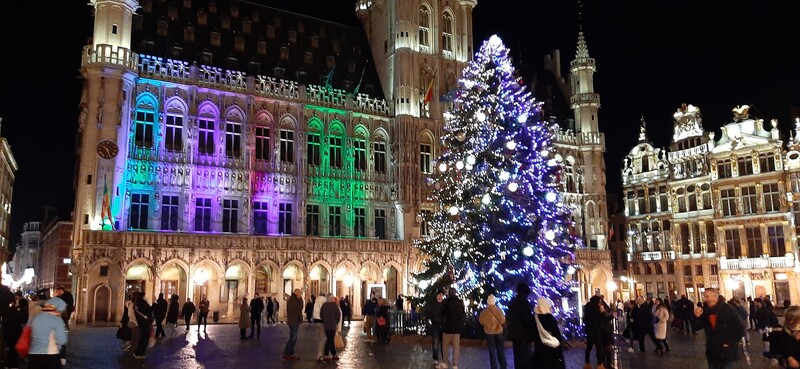 Weihnachen in Brüssel, Foto: Ines Kinsky